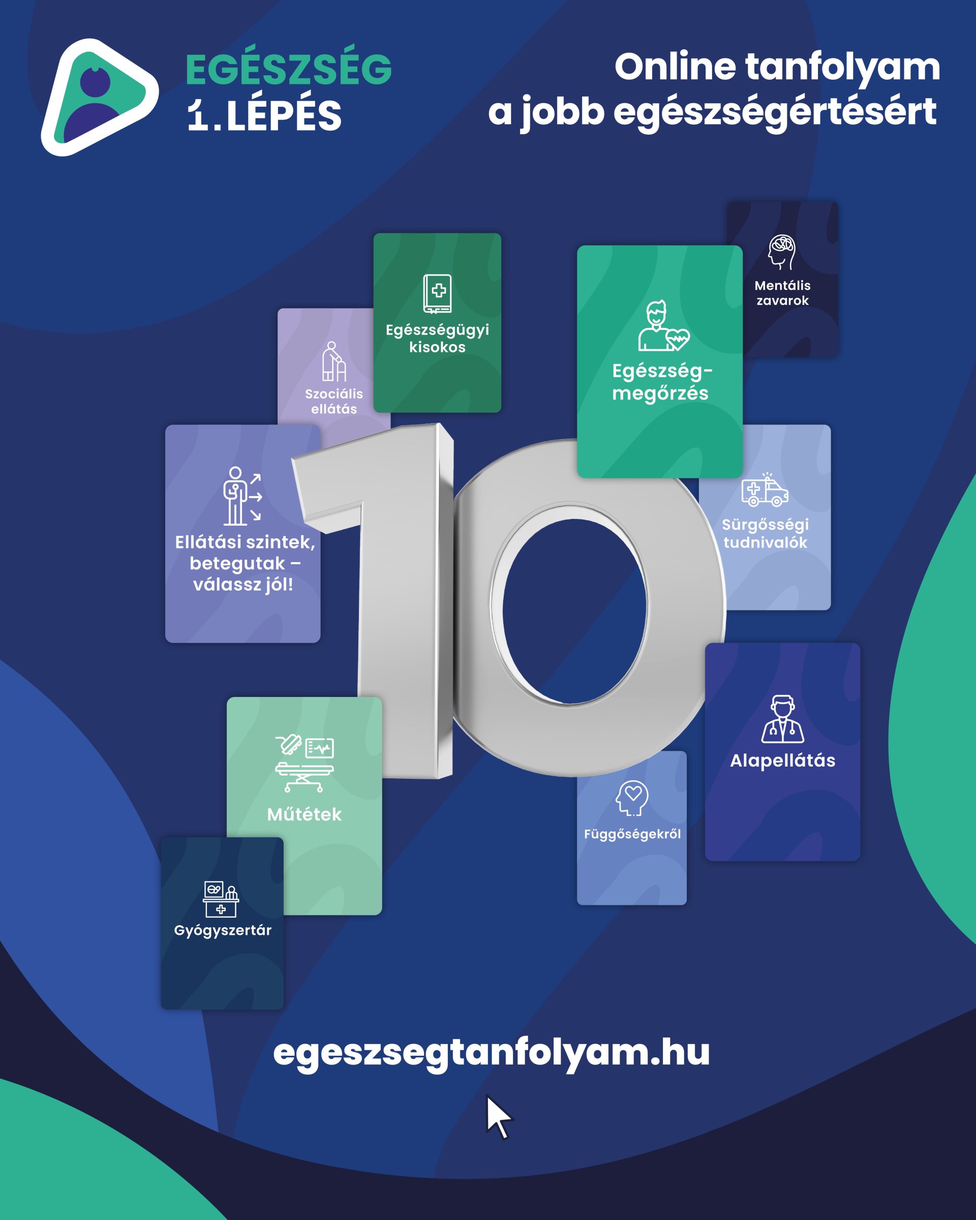 Elindult az Egészség 1. lépés ingyenes online tanfolyam