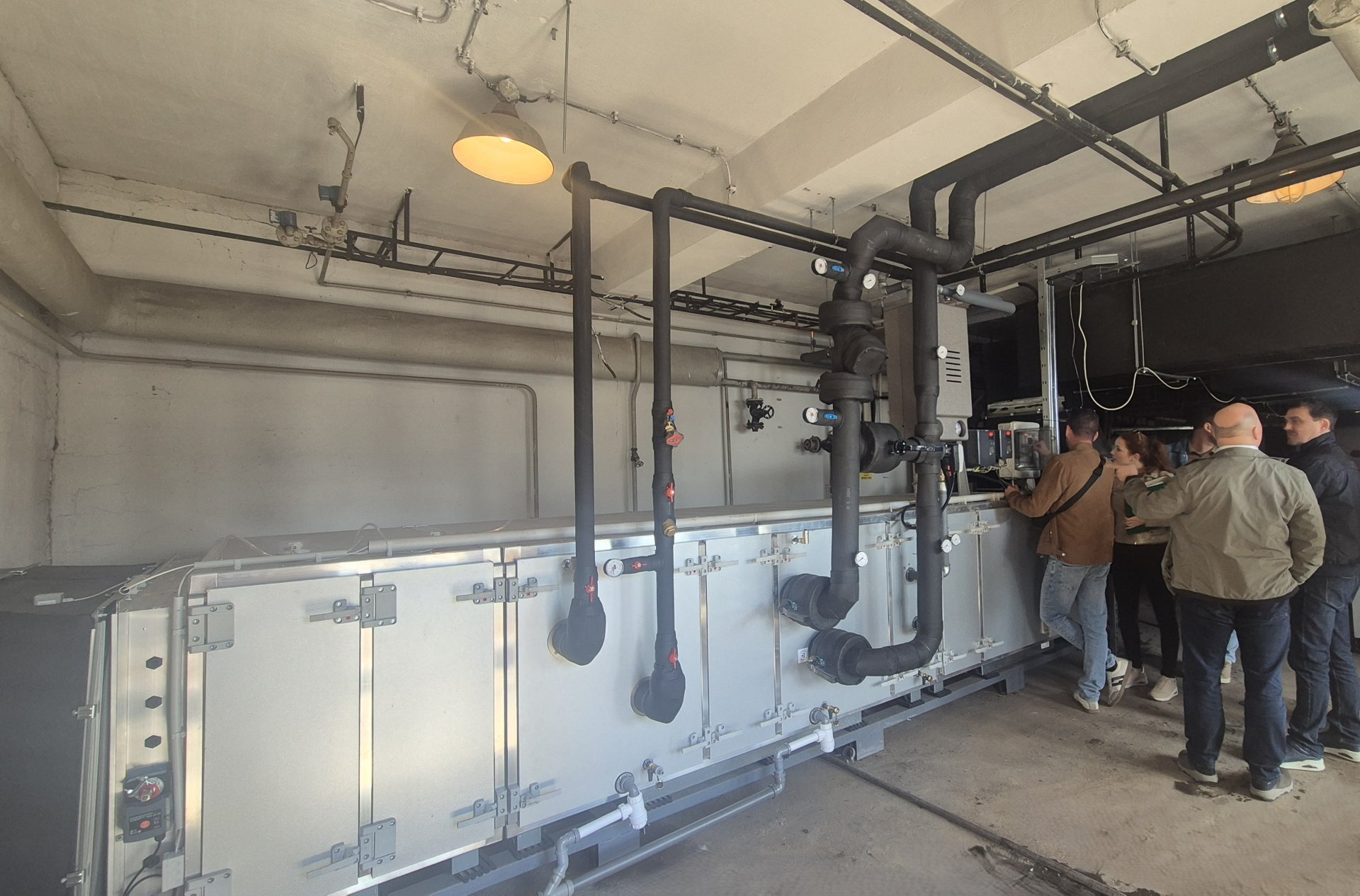 Megtörtént a sebészeti műtő légtechnikai rendszerének műszaki átadása