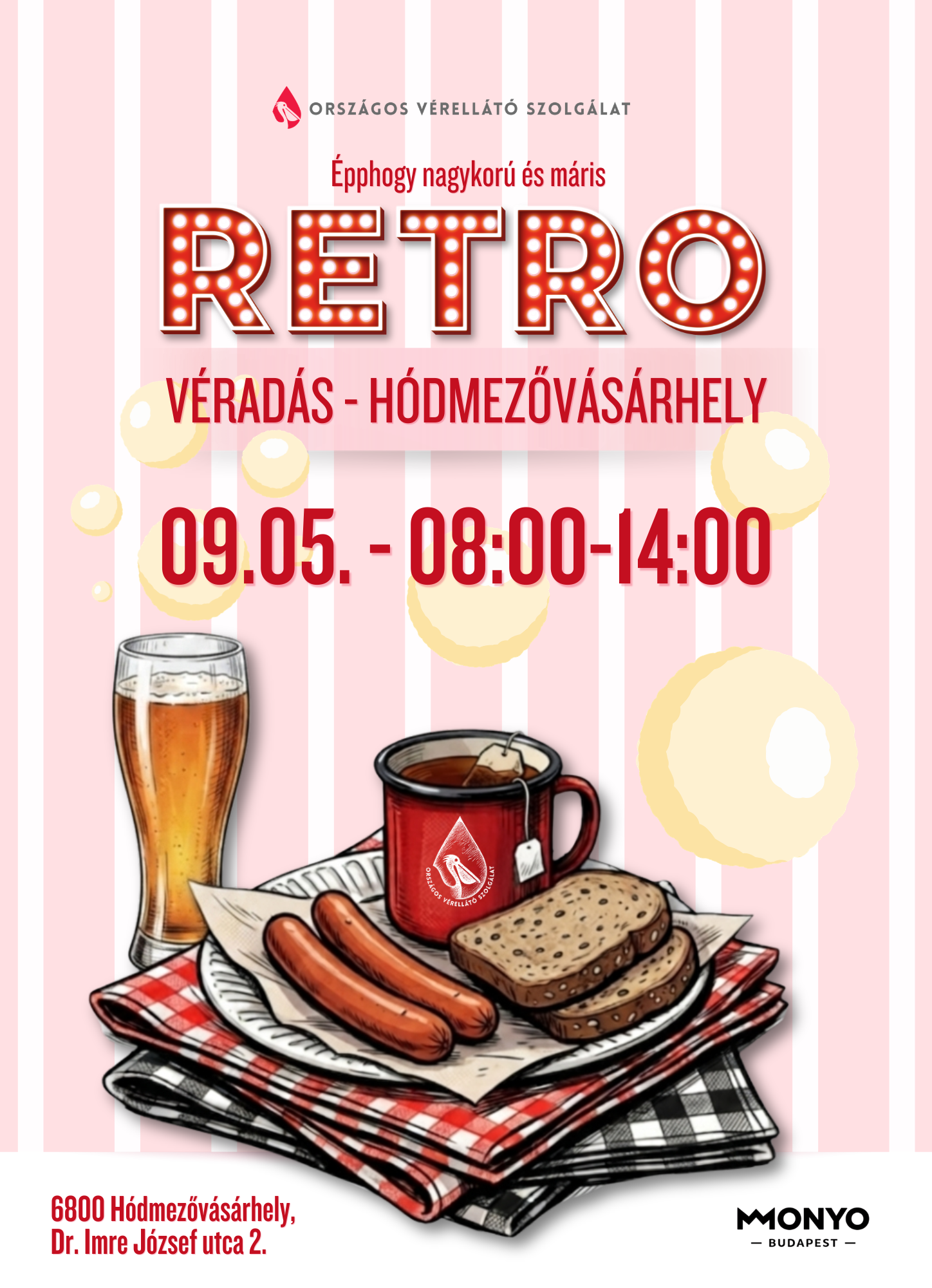 Retro véradás Hódmezővásárhelyen 2026.09.05.