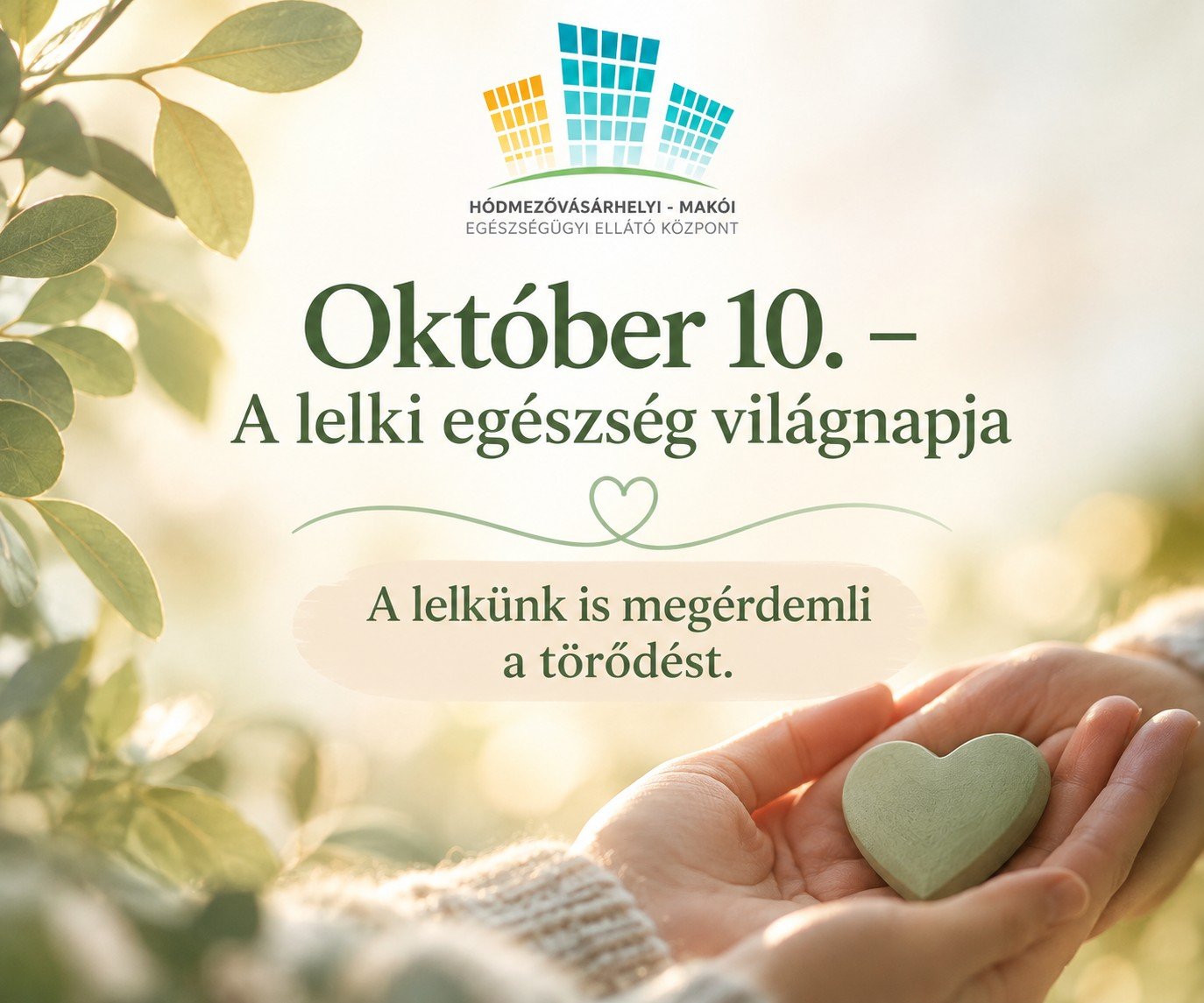 Október 10. – A lelki egészség világnapja