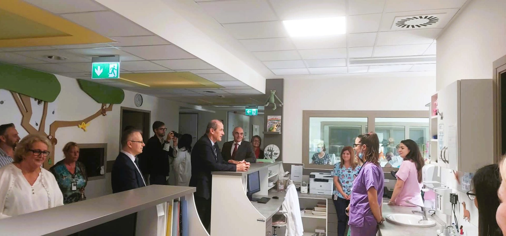 Hegedűs Zsolt egészségügyi miniszter tett látogatást a hódmezővásárhelyi kórházban