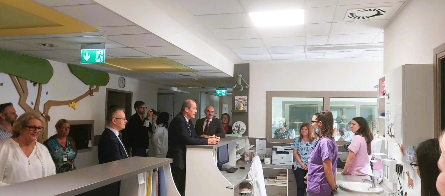 Hegedűs Zsolt egészségügyi miniszter tett látogatást a hódmezővásárhelyi kórházban