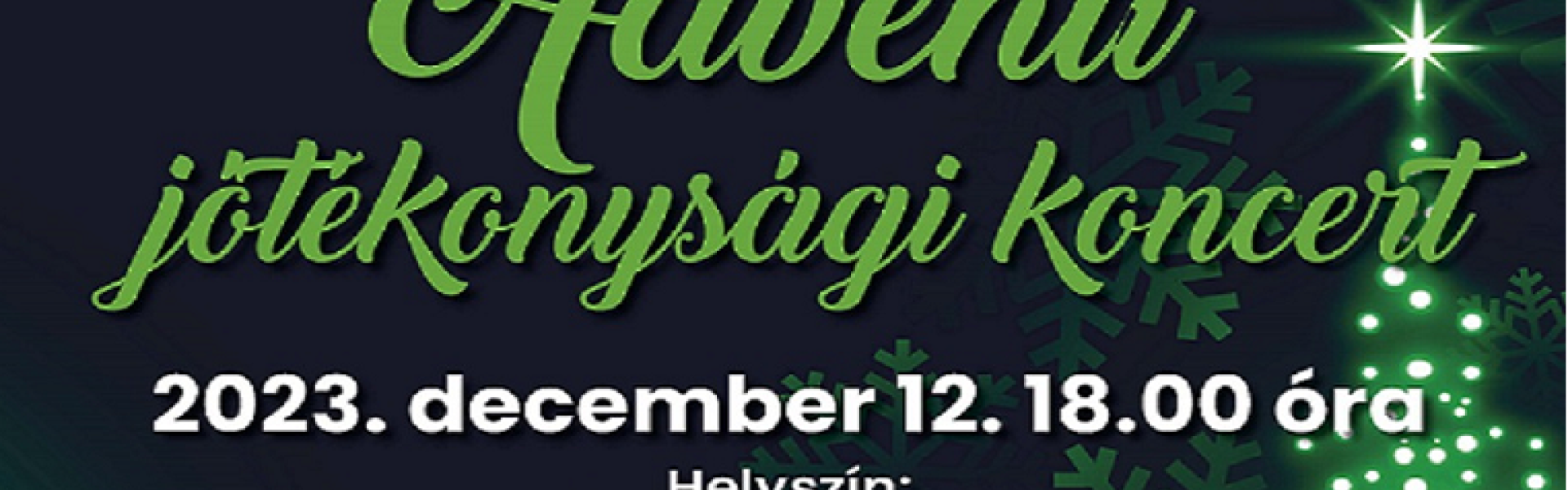 Adventi jótékonysági koncert